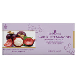 Gambar Sidomuncul Herbal Sari Kulit Manggis - 12 Kapsul Kesehatan Kulit