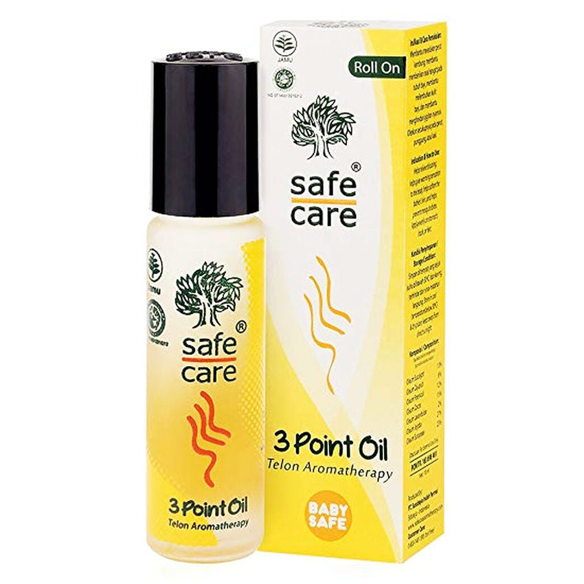Gambar Safe Care 3 Point Oil Minyak Angin Aromatherapy Telon - 30 mL Jenis Kesehatan