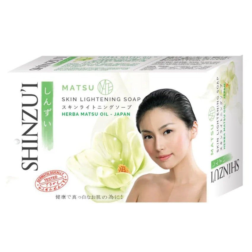 Gambar Shinzui Matsu Skin Lightening Bar Soap - 85 gr Jenis Perawatan Tubuh