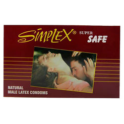 Gambar Simplex Kondom Super Safe Brown - 12 Pcs Kondom