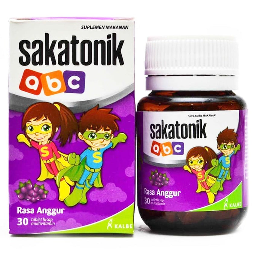 Sakatonik ABC Rasa Anggur - 30 Tablet