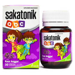 Gambar Sakatonik ABC Rasa Anggur - 30 Tablet Suplemen Kesehatan