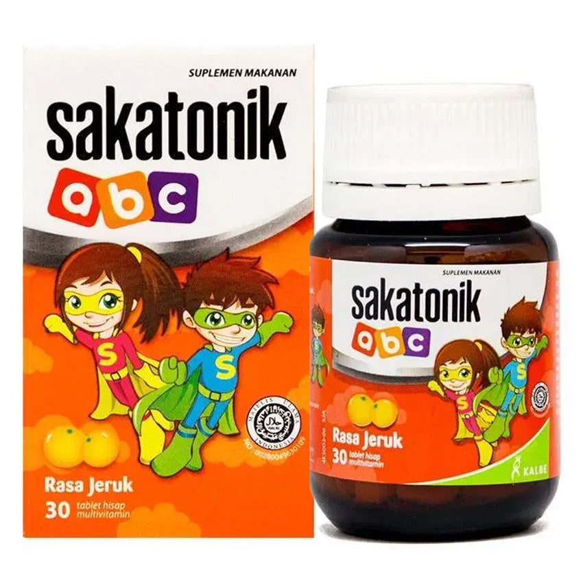 Sakatonik ABC Rasa Jeruk - 30 Tablet