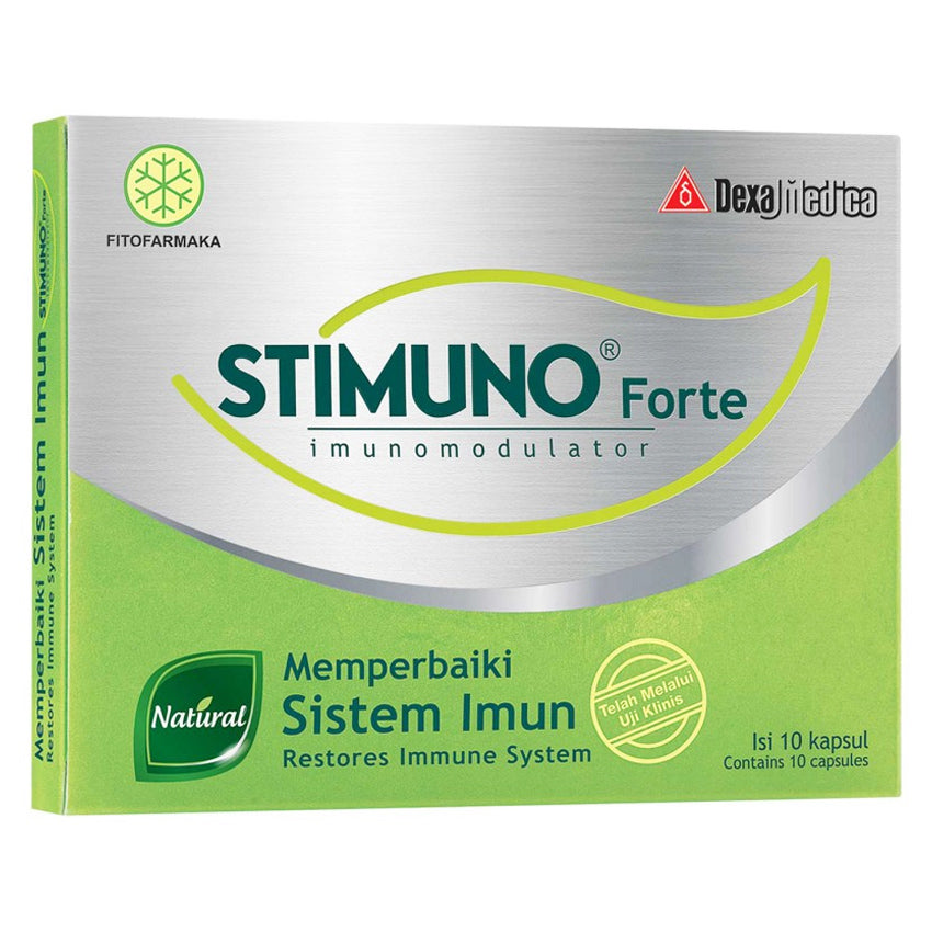 Gambar Stimuno Forte - 10 Kapsul Jenis Suplemen Kesehatan
