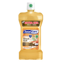 Gambar TOTAL CARE Anti Bacterial Mouthwash Siwak Salt - 400 mL Perawatan Mulut