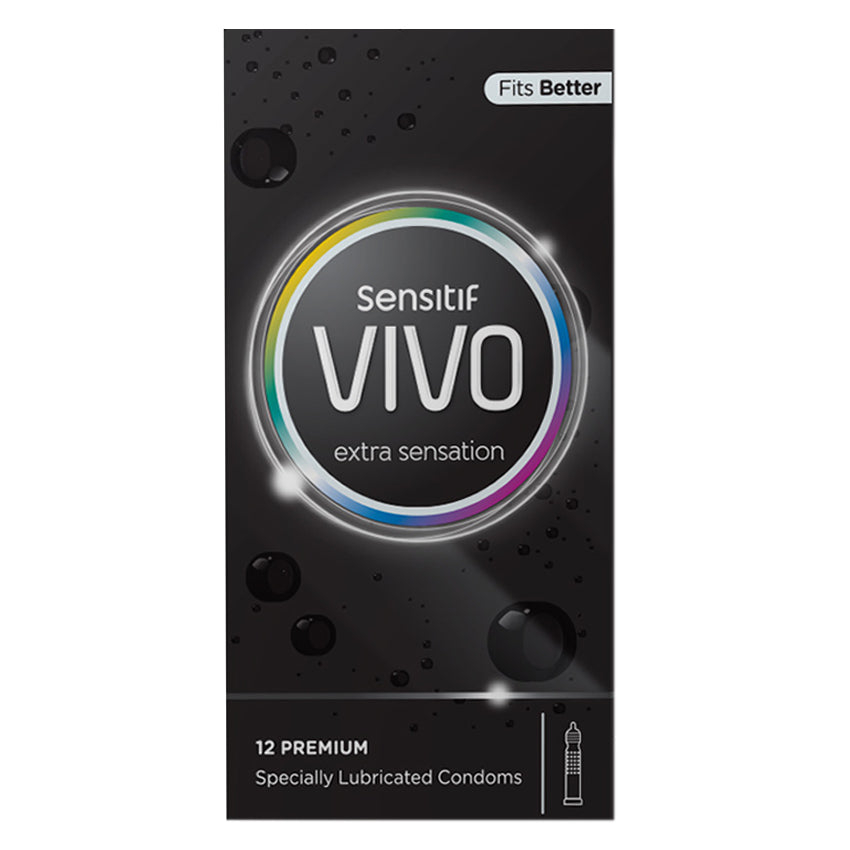 Vivo Kondom Extra Sensation - 12 Pcs
