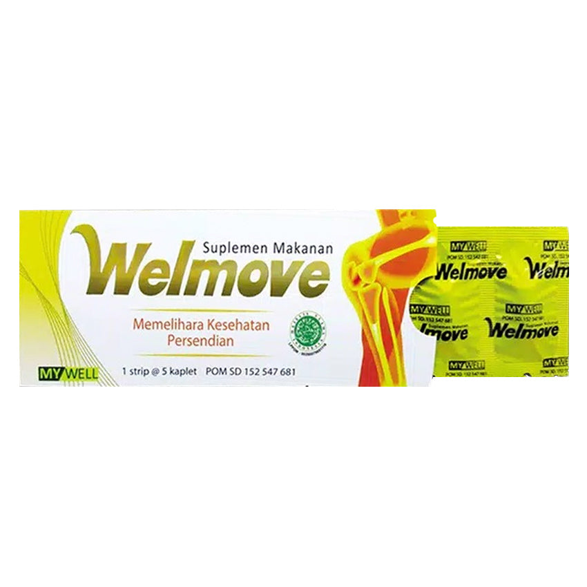 Gambar Welmove Suplemen Kesehatan Tulang - 5 Kapsul Jenis Kesehatan
