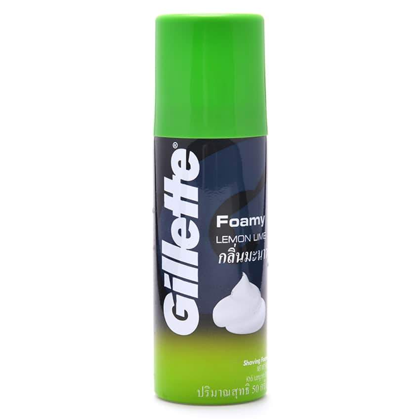 Gambar Gillette Foam Lemon Lime - 50 gr Jenis Peralatan Cukur
