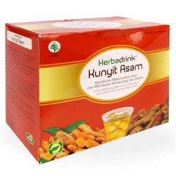 Gambar Herbadrink Kunyit Asam - 5 Sachets Suplemen Kesehatan