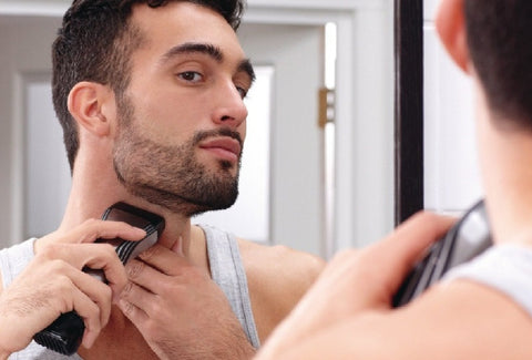 Gambar 6 Kesalahan Mencukur dengan Alat Cukur Rambut Elektrik