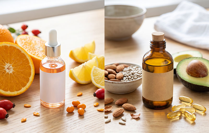 Perbedaan Vitamin C dan E