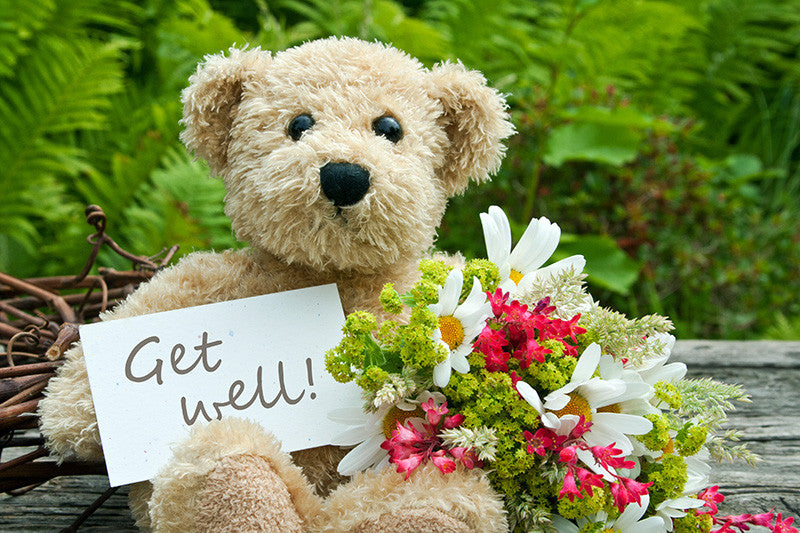 Rangkaian Bunga Ucapan "Get Well Soon" Untuk Orang Sakit