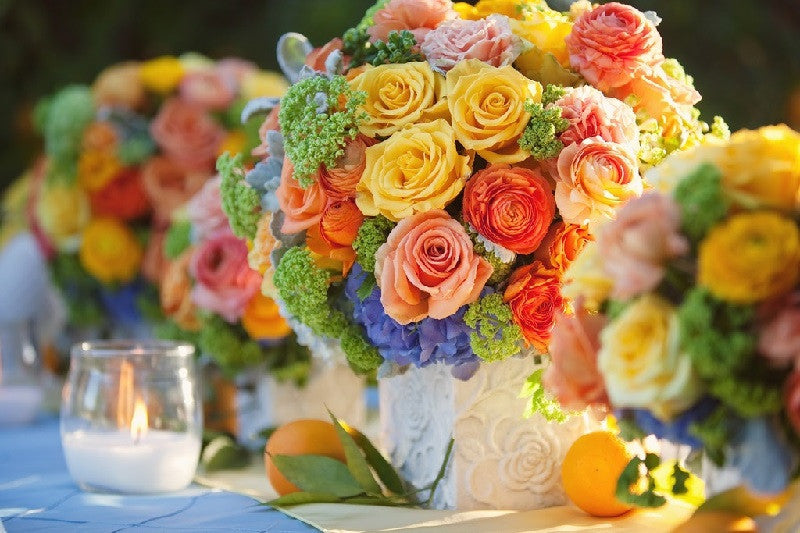 Tips Agar Rangkaian Bunga Pengantin di Musim Panas Tetap Segar