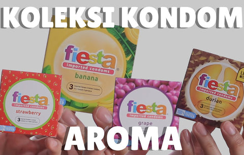 Gambar PRODUCT REVIEW: Koleksi Kondom Aroma Dari Fiesta (Part 1)