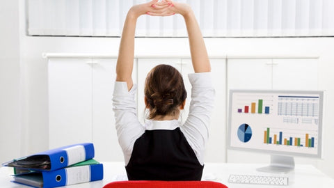 Gambar Gerakan Stretching Untuk di Kantor