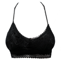 Polaluna Posh Racerback Padded Bralette - Black