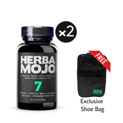 Gambar Herbamojo Suplemen Stamina Pria - 60 Kapsul - (2 Pcs) Obat Kuat