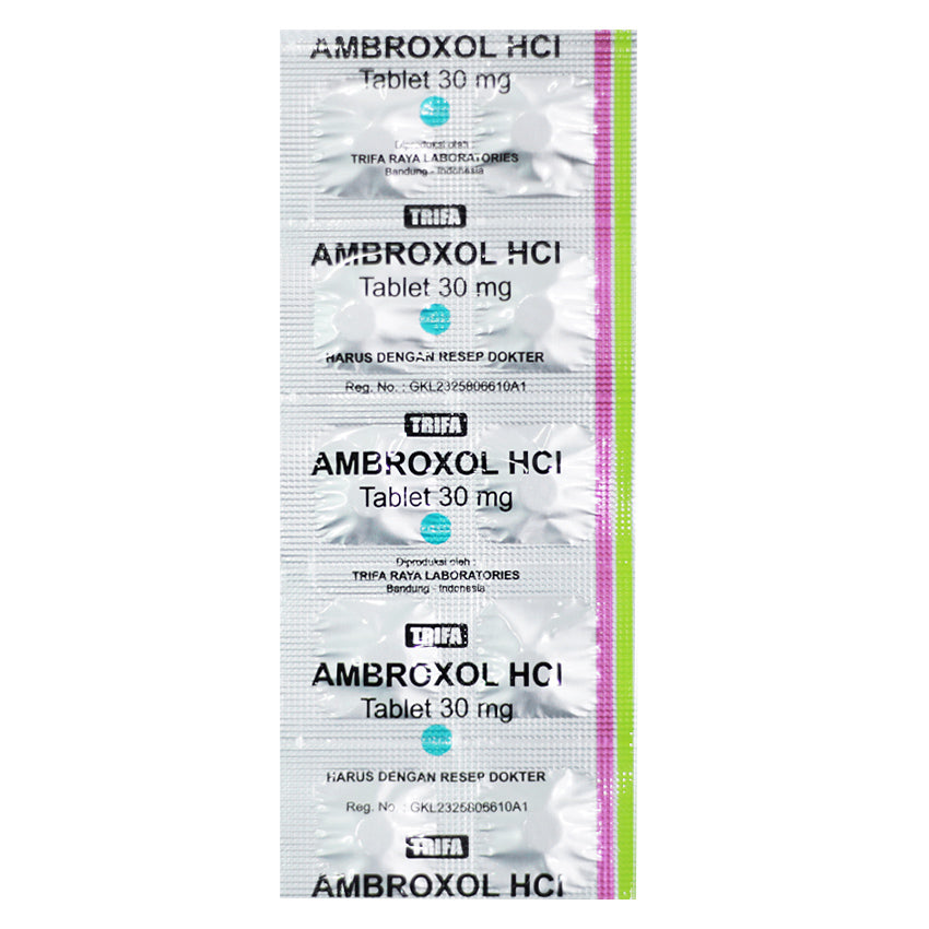 Ambroxol 30 mg Obat Batuk Berdahak - 10 Tablet [TRL]