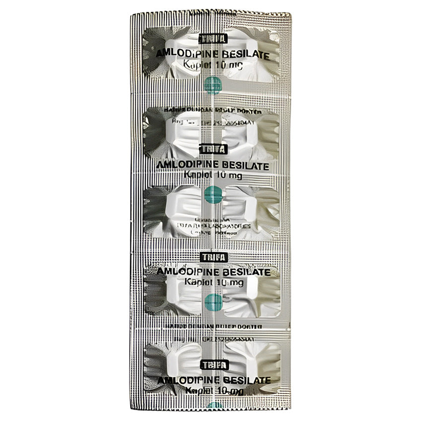 Amlodipine 10 mg Obat Hipertensi - 10 Tablet [TRL]