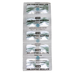 Gambar Amlodipine 5 mg Obat Hipertensi - 10 Tablet [Trifa] Obat