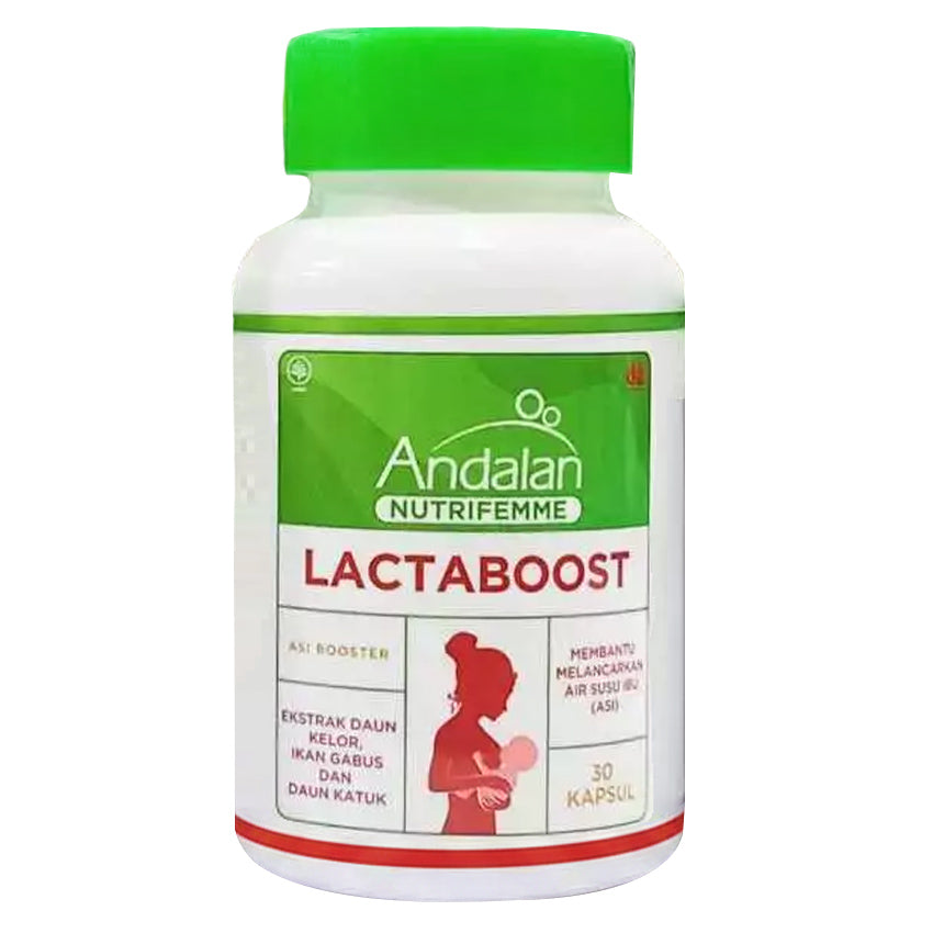 Andalan Nutrifemme Lactaboost Membantu Melancarkan Asi - 30 Kapsul