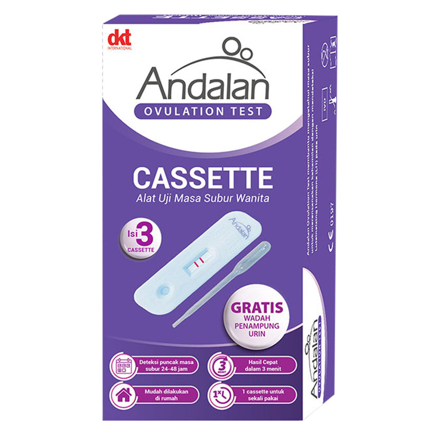 Gambar Andalan Ovulation Test Kit - 3 Pcs Jenis Tes Kesuburan