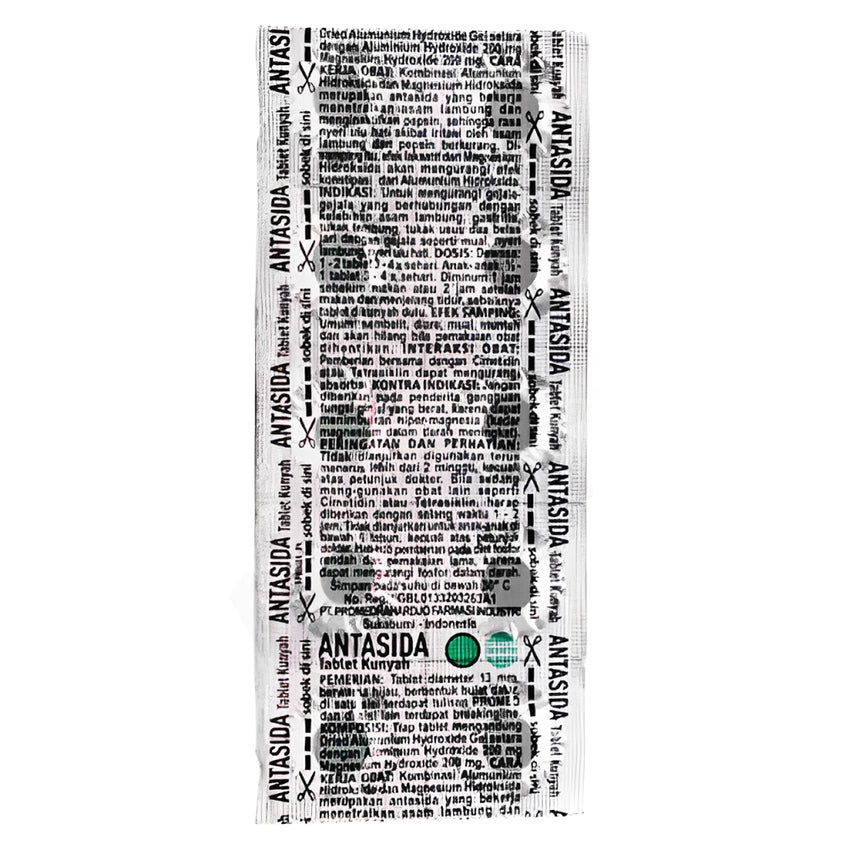 Antasida Doen Obat Lambung - 10 Tablet [Promed]