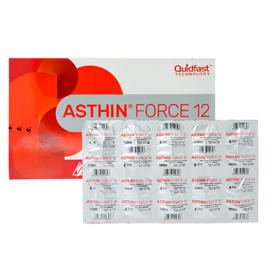 Asthin Force 12 Natural Astaxanthin 12mg Suplemen Kesehatan - 10 Kapsul