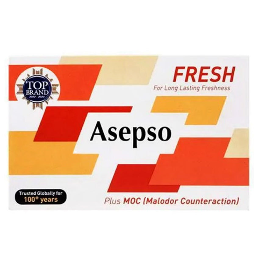 Asepso Fresh Antiseptic Bar Soap - 80 gr