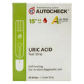 Autocheck Test Strip Asam Urat - 25 Pcs