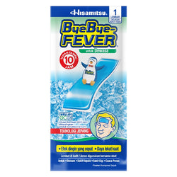 Gambar Bye Bye Fever Plester Kompres Demam untuk Dewasa - 1 Pcs Suplemen Kesehatan