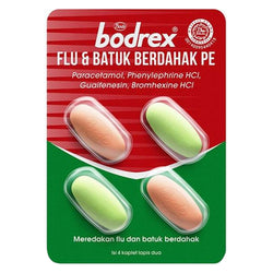 Gambar Bodrex Flu & Batuk Berdahak PE - 4 Kaplet Obat