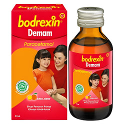 Gambar [APOTEK] Bodrexin Obat Demam Anak Rasa Jeruk - 56 ml [ED 10/25] Obat