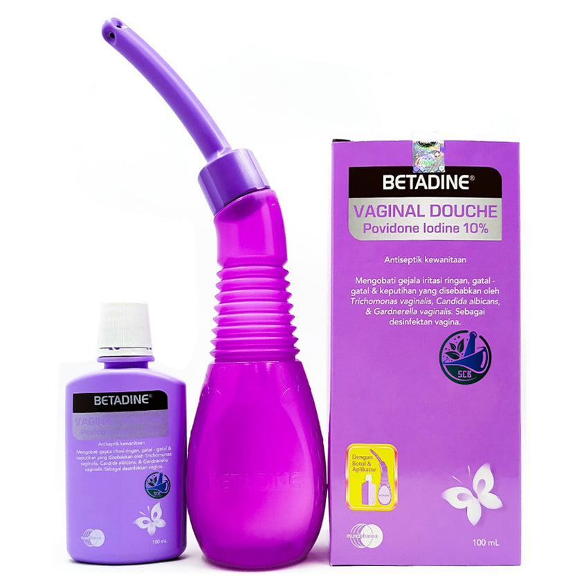 Gambar Betadine Vaginal Douche + Aplikator - 100 mL Jenis Perawatan Ms V