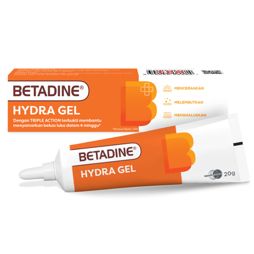 Gambar Betadine Hydra Gel - 20 gr Jenis Obat