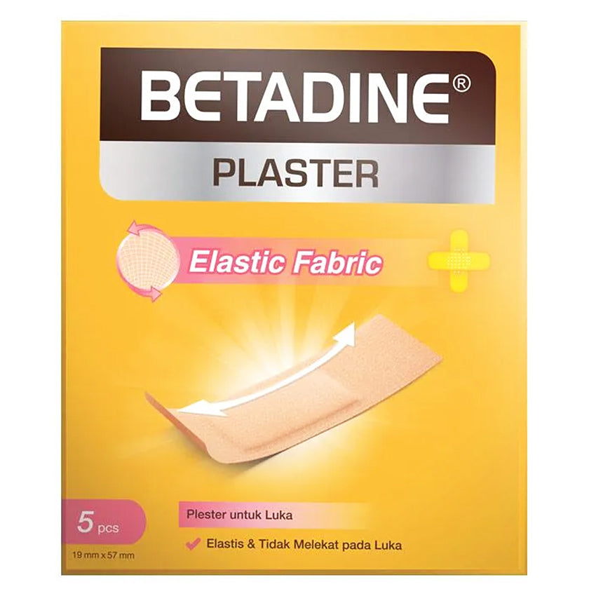 Gambar Betadine Plaster Elastic Fabric - 5 Pcs Jenis Kesehatan