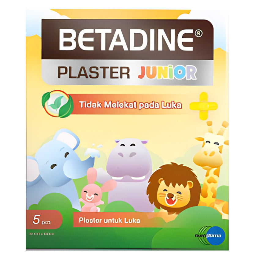Gambar Betadine Plaster Junior - 5 Pcs Jenis Kesehatan