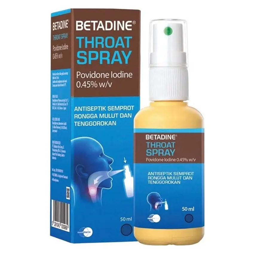 Gambar Betadine Throat Spray - 50 mL Jenis Obat