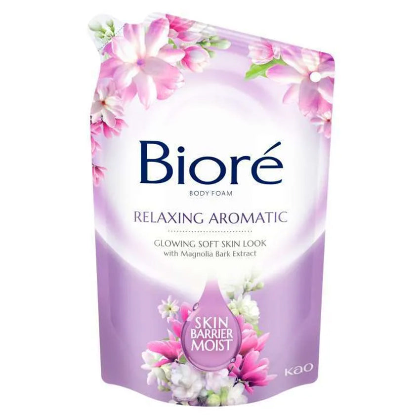 Gambar Biore Body Foam Relaxing Aromatic Pouch - 450 mL Jenis Perawatan Tubuh