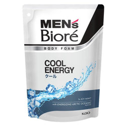 Gambar Men's Biore Cool Energy Body Foam Pouch - 400 ml Perawatan Pria