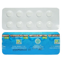 Gambar Bisoprolol Fumarate 5mg Obat Hipertensi - 10 Tablet [Hexpharm] Obat