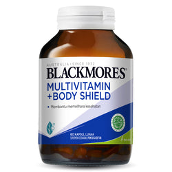 Gambar Blackmores Multivitamin & Body Shield - 60 Softgels Suplemen Kesehatan