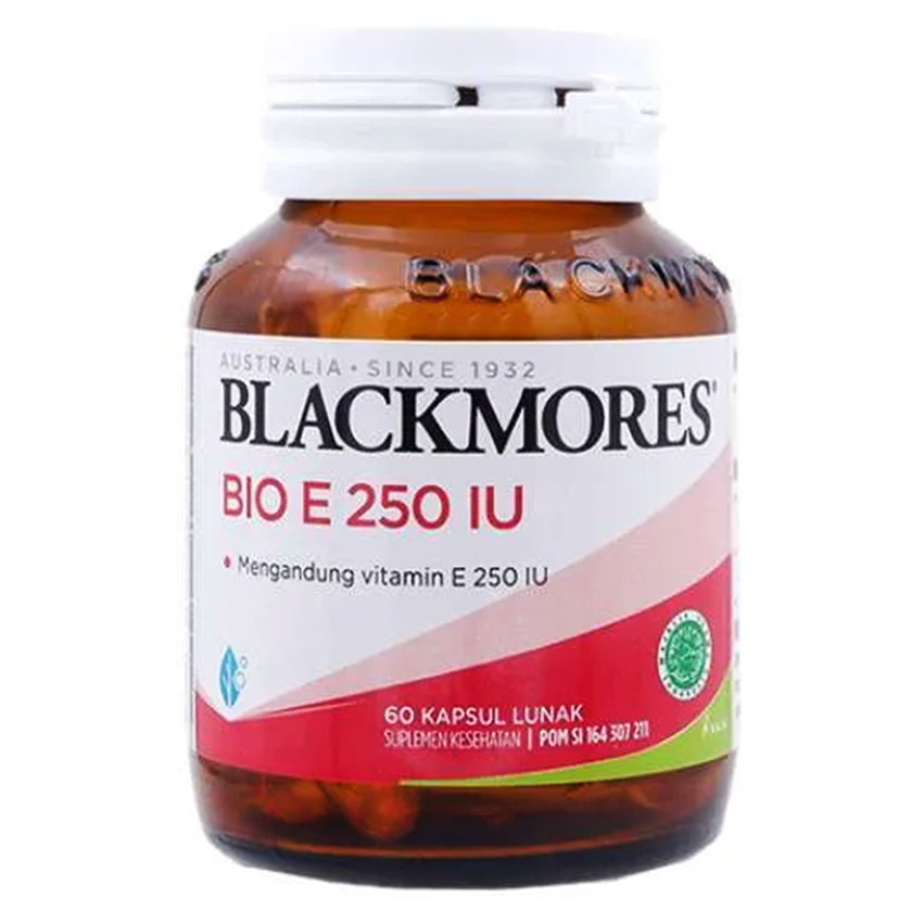 Gambar Blackmores Bio E 250 IU - 60 Softgels Jenis Suplemen Kesehatan