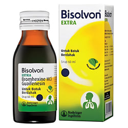 Gambar Bisolvon Extra Obat Batuk Berdahak - 60 mL [Kalventis] Obat