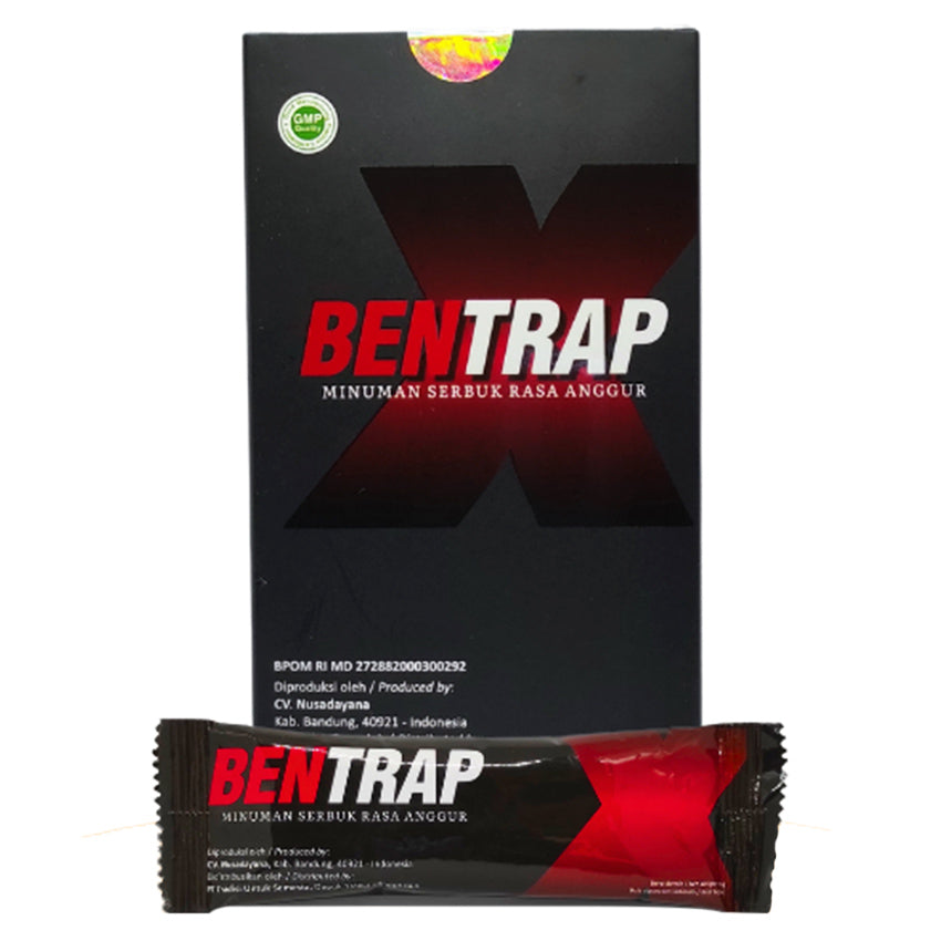 Bentrap Minuman Stamina Pria Rasa Anggur - 5 Sachet