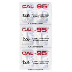 Gambar Cal-95 Suplemen Kesehatan - 6 Kaplet Suplemen Kesehatan
