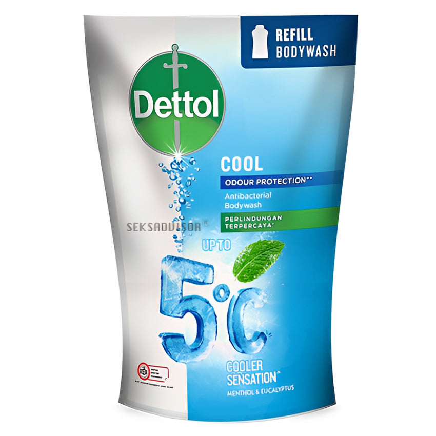 Dettol Body Wash Cool Pouch - 250 gr