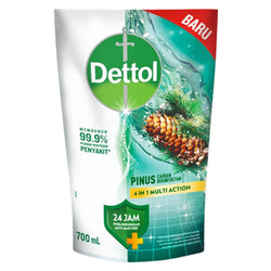 Gambar Dettol Floor Cleaner Pine Pouch - 700 mL Home Living