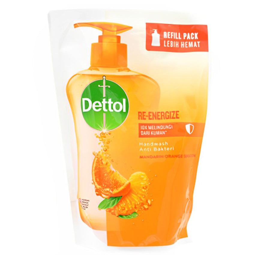 Gambar Dettol Handwash Re-Energize Pouch - 200 mL Jenis Perawatan Tubuh