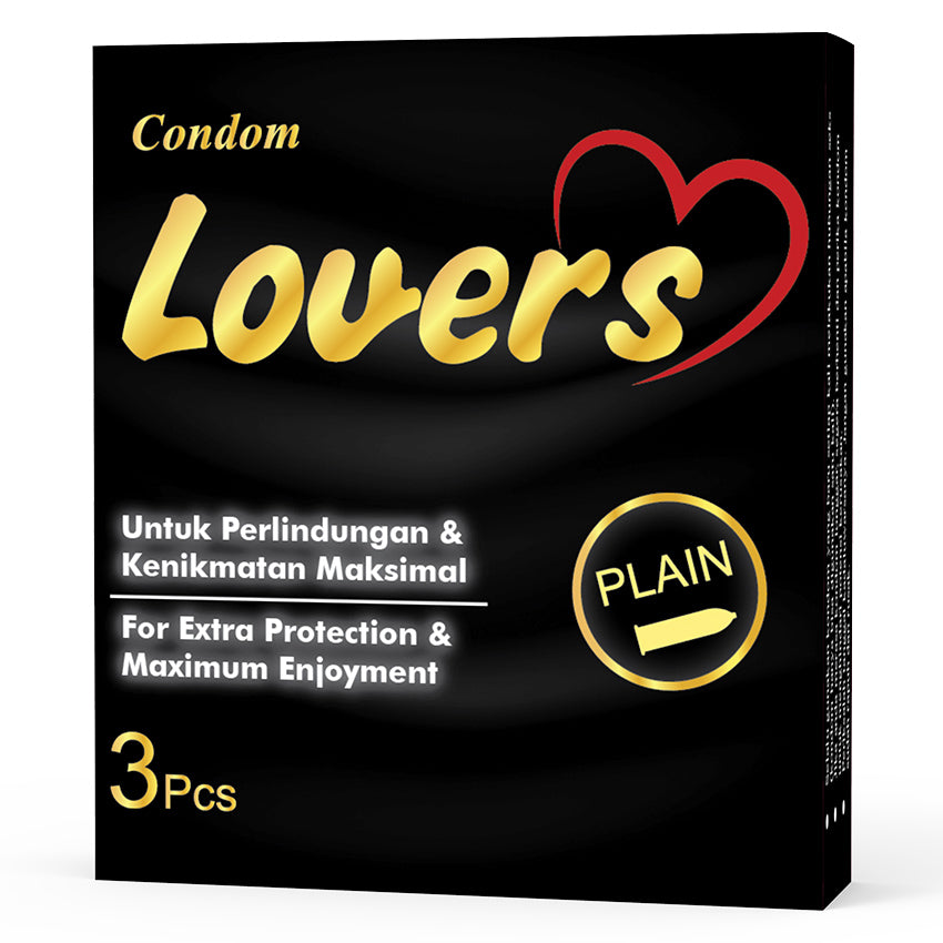 Gambar Lovers Kondom Plain - 3 Pcs Jenis Kondom